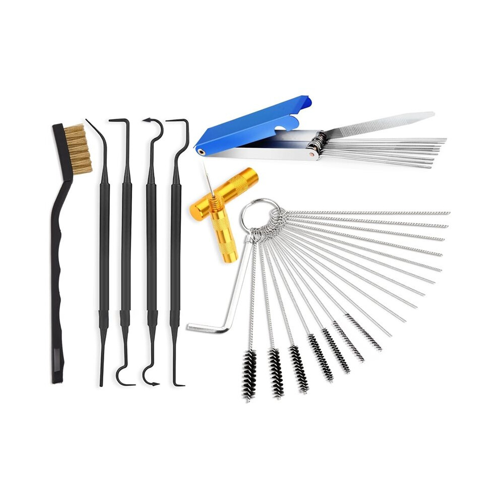 Premium Torch Tip Cleaner, Stainless Steel Carburetor Cleaning Kit,For Motorcycle Jet Lawnmower Small Engine Welding 4712707851804