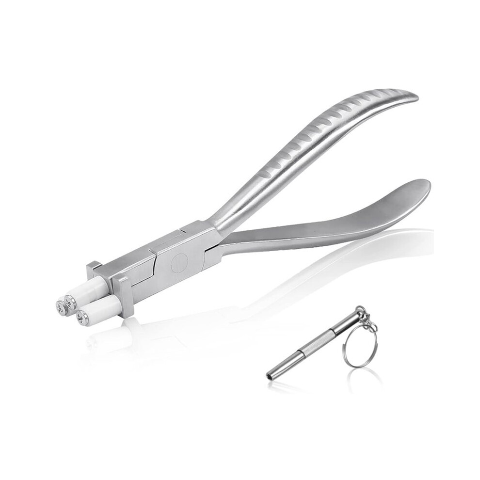 Optical Trident Pliers - 6-Inch Eyeglasses Adjusting Frame Bending Bridge Temple Pliers With Eyeglass Repair Screwdriver 4712562444425
