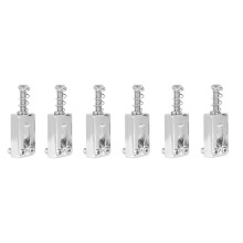 Lot de 6 Pontets de Rechange pour Guitare Électrique (Pontets de Vibrato)