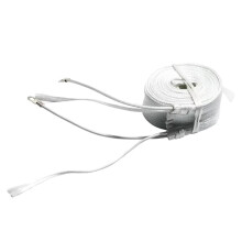 220V 30mm Wide Glass Fiber Heating Belt Electric Heating Tropical Belt Pipe Winding Heating Belt 1pc 4m