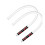2 Pcs Flexible LED Light Stick, Led Flashlight Stick,Bendable Led Work Light with High Lumen & 3 Brightness Modes, 1