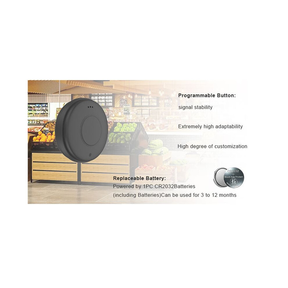 Holyiot Ble 6.2 Beacon Nrf54l Series Iot Device With Temperature And Humidity Sensor Support Ibeacon Eddystone 6032885805337