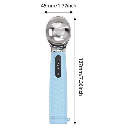 Makes Scooping Easier and Less Tiring, Home-Use Electric Ice Cream Scoop/Scoop with Integrated Heating Function B 2