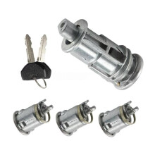 Ignition Lock Cylinder with Key Car Door Lock Set 5003843AB 68001713AA for TJ 1998-2001