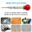 Silver Automatic Spring Loaded Center Punch for Wood Drilling, 130mm Length 5