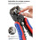 SJ-D2 Upgraded 3IN1 Wire Stripper Tools Multitool Pliers Automatic Stripping Cutter Crimping Cable Wire Electrician Tool 8