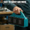 Vano Batterie A 6 Scomparti per Batterie Portatili per  da 18 V, Compatto e Resistente. 6
