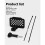 Action Camera Tow Hook Mount Professional-Grade Ground-Level Flight Perspective Stable Front Bumper Racing POV Bracket 2