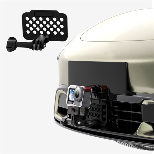 Action Camera Tow Hook Mount Professional-Grade Ground-Level Flight Perspective Stable Front Bumper Racing POV Bracket 2