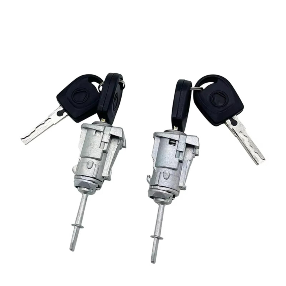Door Lock Actuator For Vw Passat B5 3B 3B0837167 3B0837168 Pair Front Left Right Cylinder Key Set 9351714440547