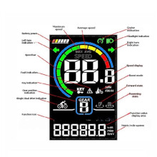 LCD-Skärm för Elcykel V680 DK601 LCD-Skärm för Skoter 24V 36V 48V 52V 60V Skotermätare SM-Kontakt