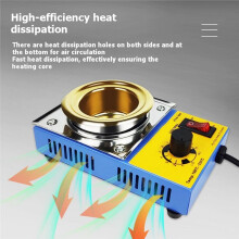 220V Instelbare Temperatuur Soldeerpot Tinoven Smeltoven Desoldeergereedschap 150W Kleine Tinoven Tin EU-Stekker