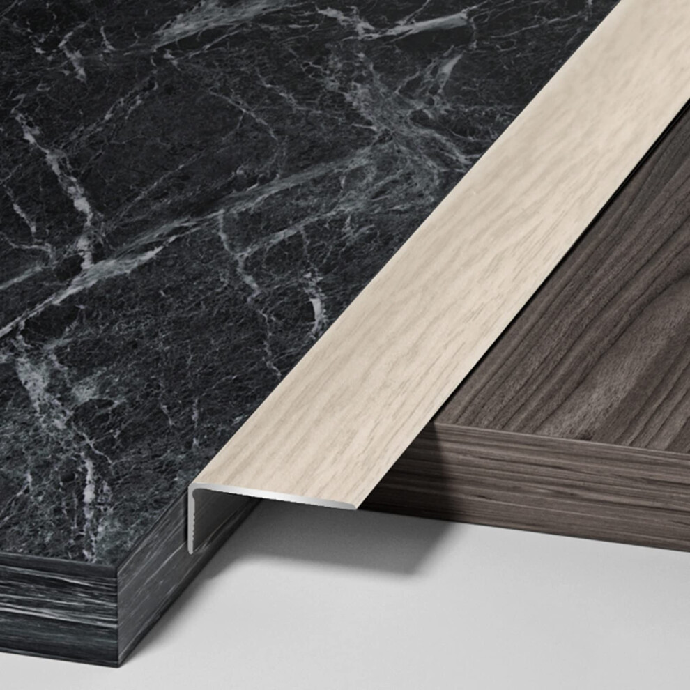 Wood Grain Floor Transition Strip 40 Inch Decorative Threshold Molding For Wood Tile Laminate Floors 9771547817857