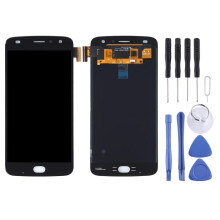 LCD Screen Replacement with Digitizer Full Assembly Black Crystal Clear Display for Moto Z2 Play