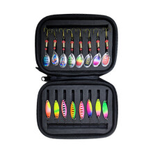 16Pcs Spinner Baits Fishing Lures Metal Baits Trouts Fishing-9