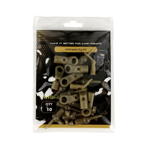 Professionelle Angel-Drop-Off-Run-Ringe mit Gummiperlen,