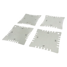 4Pcs Guitar Notched Gauge Multipurpose Guitar Neck Fretboard