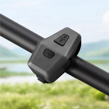 Campainha Elétrica para Bicicleta com Alarme Antifurto, Buzina Elétrica para Motocicleta, À Prova D'Água, Acessórios para Bicicleta