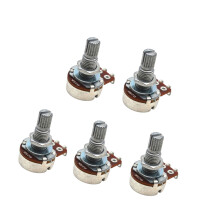 5Pcs 18mm Pots Shaft Guitar Potentiometers-Volume25K