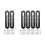 2/4Pcs Slide Track Rail Bracket Kayak Low Profile-4 pieces 2