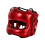 High Impact Boxing Head Protections Gear Full Face Coverage-Red 1