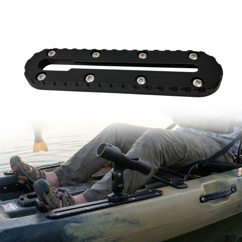 2/4Pcs Slide Track Rail Bracket Kayak Low Profile-4 pieces 2