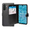 (Black) For Samsung Galaxy A37 Wallet Flip Pouch Case 3