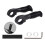 Nonslip Bicycles Handlebar Grips Soft Rubber Grip-Black 1