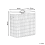 Beliani Laundry Basket with Lid ARRAIAS Fabric Grey 100 L 5
