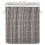 Beliani Laundry Basket with Lid ARRAIAS Fabric Grey 100 L 2