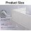 Aluminum Curtain Pelmet Box 2.2m Light Blocking Adjustable Cornice Board for Clean Window Appearance 3