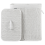 Beliani Laundry Basket with Lid ARRAIAS Fabric White 100 L 3