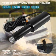 15057-001, 20402-001 Short Extreme Duty Actuator 2-1/4" Stroke 12V 101XDS Actuator Trim Tab
