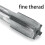 5 Pair Right Screw Taps Straight Fluted Fine Thread Metric Hand Tap Drill Thread Forming Machine Tap Bits M18x1.5 3