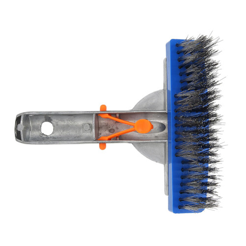 5.5 Inch Stainless Steel Pool Brush Head for Corners and Steps, Durable Multi‑Surface Cleaning Tool 2