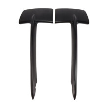 2 Pièces de Garniture de Calandre Inférieure de Pare-Chocs Avant Noire pour F15 X5 2014-2018 51117325395 51117325396 Accessoires de Voiture
