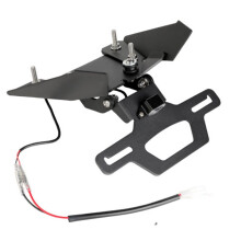 Motorcycle License Plate Holder for 250R EX250R 2008-2012 Rear Tail Bracket LED Light Eliminator
