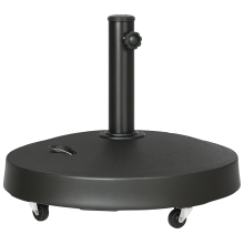 Base de Sombrilla Negro 53 x 53 x 41 cm
