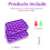 2 Pcs Silicone Soap Molds, DIY Grape Soap Making Kit for Beginners, Grape Soap Molds for Gift, Home Decor 4