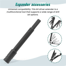 Bit Driver Extender Add- Accessory for Multi-Tools,1/4inch Hex Bits Adapter for ,Surge,Wave