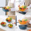 Drainage Basket For Food Assorted Color Pp 6pcs 3