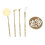 Brass Incense Making Kit: Mold Tool Set & Press 13