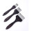 Multi- Round Comb Brush Set - 3Pcs Professional Synthetic Brushes, Designed for Textures and Special Effects 8