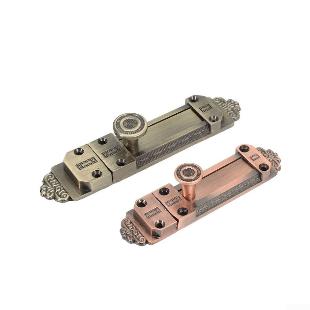 Vintage Zinc Alloy Door Bolt Latch Lock 4 Inch Bronze Â Secure Door Locking With Smooth Slide Action 9771547818113