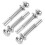 4pcs Spring Loaded Plunger Latch Adjustable Locking Pin Set for Crib Bed Hardware Replacement 1