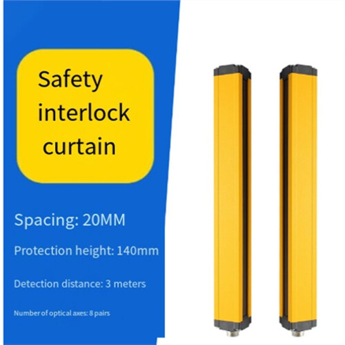 Safety Light Curtain Sensor   Infrared Grating Protection Device Resolution Area Protection 2