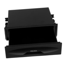 Universal Single DIN Pocket Car Stereo Dash Storage Organizer for CD Player Slot