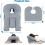 Prone Positioning Pillow for Eye Surgery Recovery, Adjustable Face Down Support Cushion with Breathable Design 9