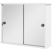Armario con Espejo Blanco 55 x 15 x 45 cm