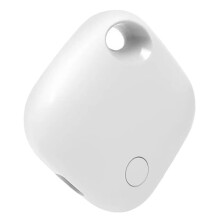 Wiederaufladbarer -Tracker, Schlüsselfinder, Haustier-Locator, Kompatibel mit für Android, Find My  Tag für Smartphones, WEISS